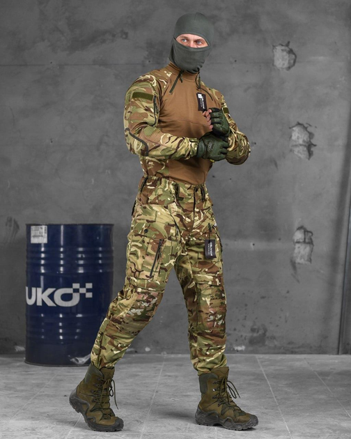 Тактичний військовий костюм Tac ( Убакс + Штани ), Камуфляж: Мультикам, Розмір: XL - зображення 1