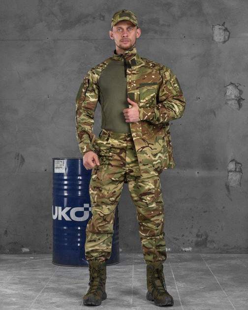 Тактичний військовий костюм статутний ( Кітель + Убакс + Штани ), Камуфляж: Мультикам, Розмір: L - зображення 1