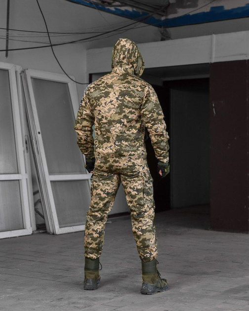 Тактичний військовий костюм Booster ( Кітель + Убакс + Штани ), Камуфляж: Піксель, Розмір: XL - зображення 2