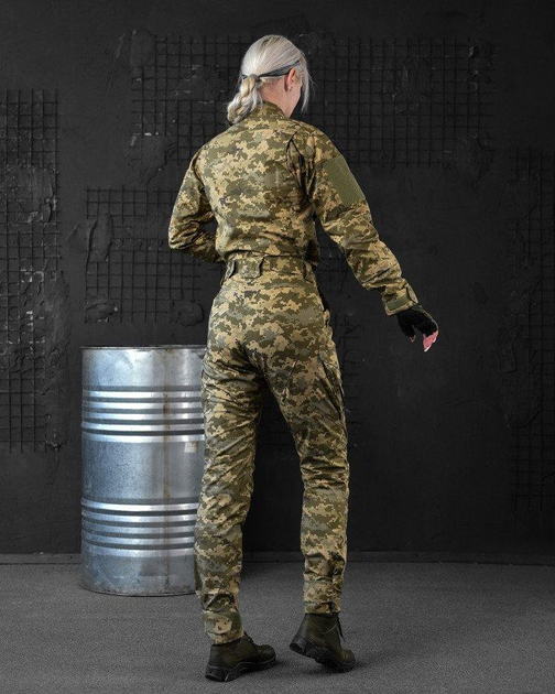 Тактический женский военный комплект Pandora ( Китель + Штаны ), Камуфляж: Пиксель, Размер: 48 - изображение 2