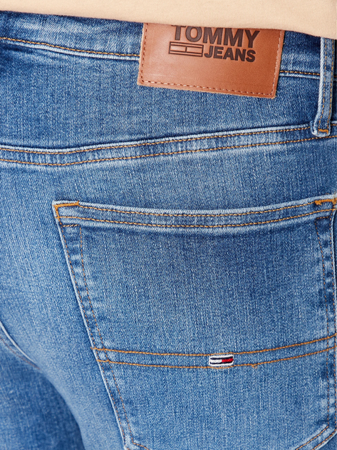 Jeansy skinny męskie Tommy Jeans DM0DM16636-1A5 33/34 Granatowe (8720644528624) - obraz 4