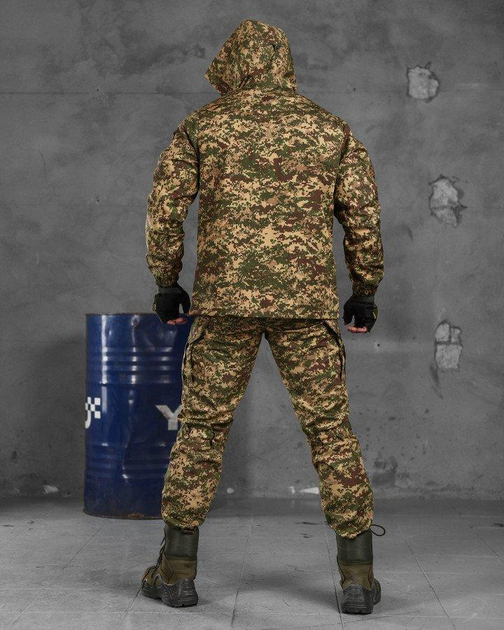 Тактический военный комплект горка Zonder ( Куртка + Штаны ), Камуфляж: Пиксель, Размер: L - изображение 2