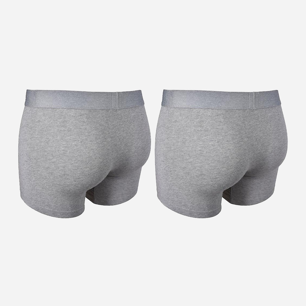 Zestaw majtek męskich typu bokserki 2 szt Levi's Melange Wb Boxer Brief Organic Co 2P 7012039230040 S Szary (8720245288859) - obraz 3