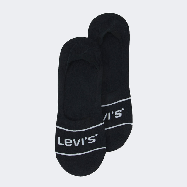 Набір чоловічих слідів 2 пари Levi's Low Rise Sport 2P 7012195080020 43-46 Чорний (8720245286404) - зображення 2