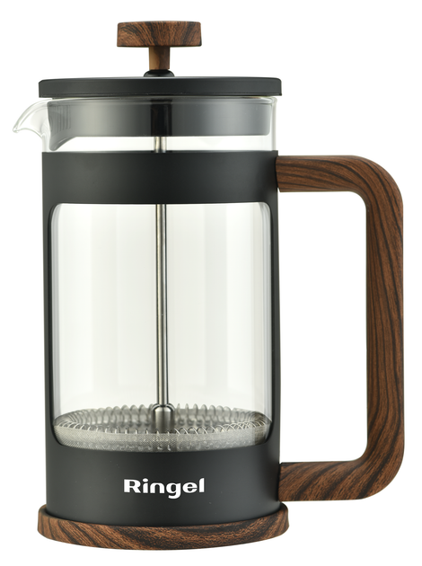 Френч-пресс RINGEL Canella 1л (RG-7327-1000) мерная ложка в подарок - Фото 3 Френч-пресс RINGEL Canella 1л (RG-7327-1000) мерная ложка в подарок - изображение 3