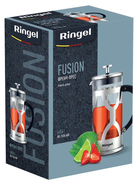 Френч-пресс Fusion, 0.6 л Ringel (2000003339532) - Фото 6 Френч-пресс Fusion, 0.6 л Ringel (2000003339532) - изображение 6