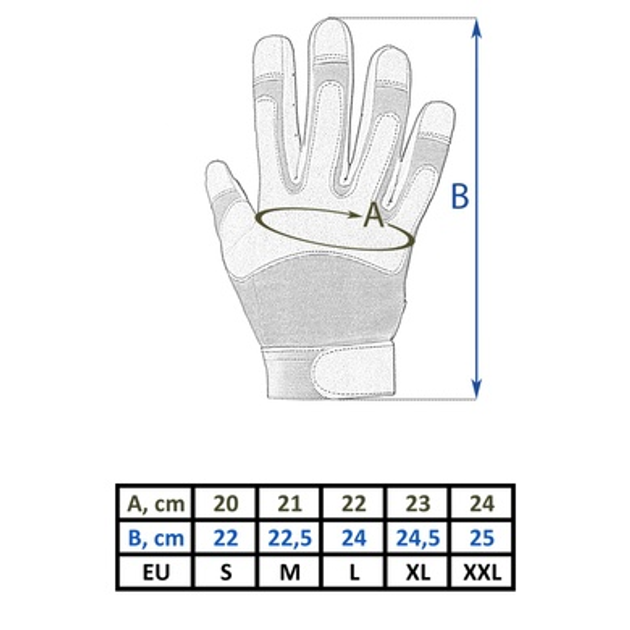 Перчатки сенсорные MIL-TEC Combat Touch Оливковые M - изображение 2
