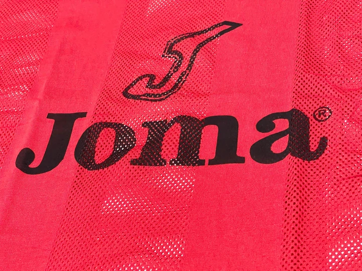 Манишка футбольная Joma M (46-48) бордовая (манежка) - Фото 5 Манишка футбольная Joma M (46-48) бордовая (манежка) - изображение 5