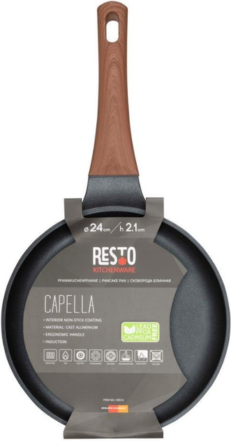 Сковорода для млинців Resto Capella 93512 24 см (4260709012452) - зображення 7
