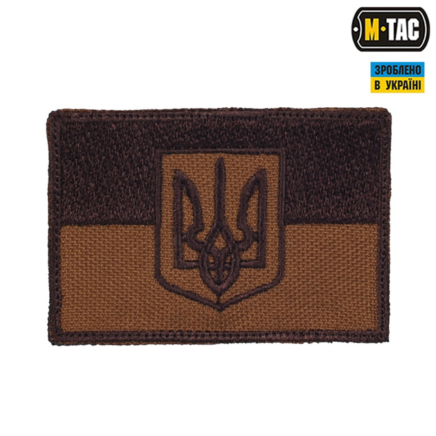 M-Tac нашивка прапор України з гербом койот - зображення 1