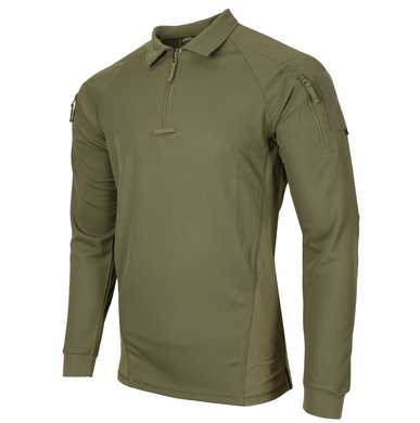 Рубашка олива боевая xs shirt s range polo helikon-tex green adaptive - изображение 1