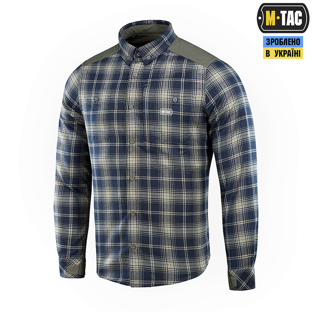 M-Tac рубашка Redneck Shirt Olive/Navy Blue XL/L - изображение 1