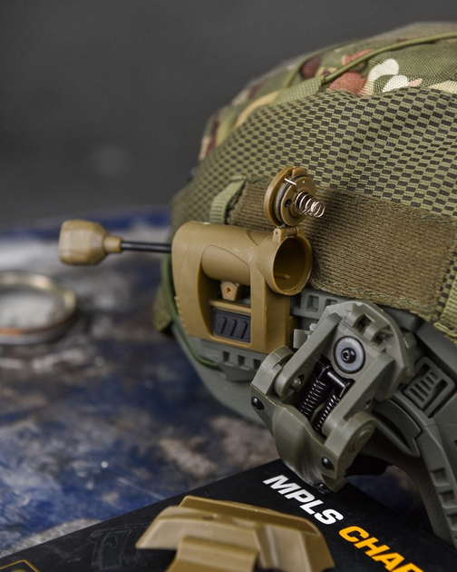 Тактичний ліхтарик на шолом із кріпленням MPLS - зображення 2