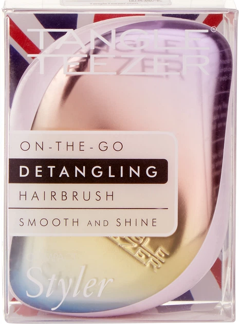 Щетка для волос Tangle Teezer Compact Styler Pearlescent Matte (5060630046804) - Фото 1 Щетка для волос Tangle Teezer Compact Styler Pearlescent Matte (5060630046804) - изображение 1