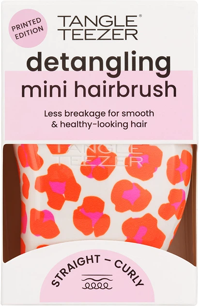 Szczotka do włosów Tangle Teezer The Original Mini Orange Safari (5060926684567) - obraz 2
