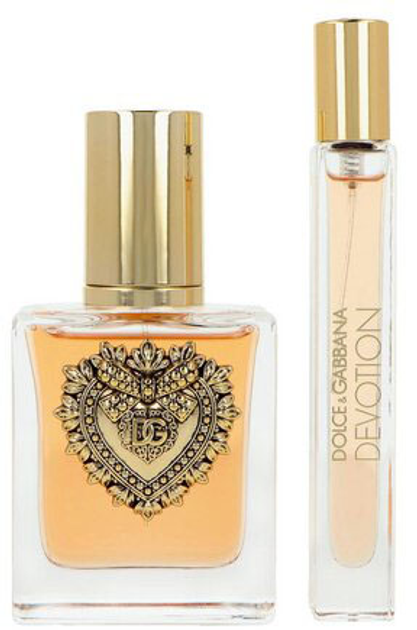 Zestaw prezentowy damski Dolce and Gabbana Devotion Woda perfumowana 50 ml + Woda perfumowana 10 ml (8057971185429) - obraz 2