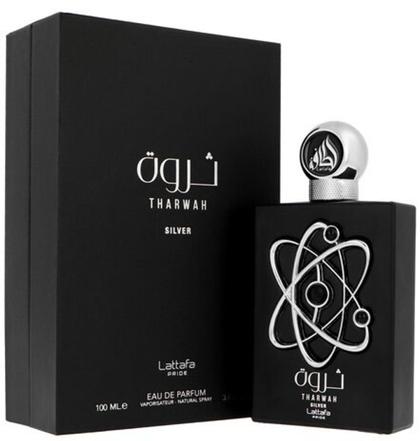 Woda perfumowana męska Lattafa Tharwah Silver 100 ml (6291108738184) - obraz 2