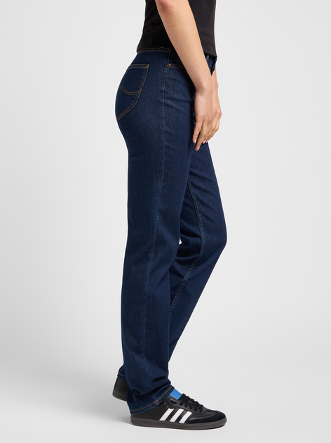 Jeansy regular fit damskie Lee 112328555 30/31 Niebieskie (5401019113845) - obraz 4