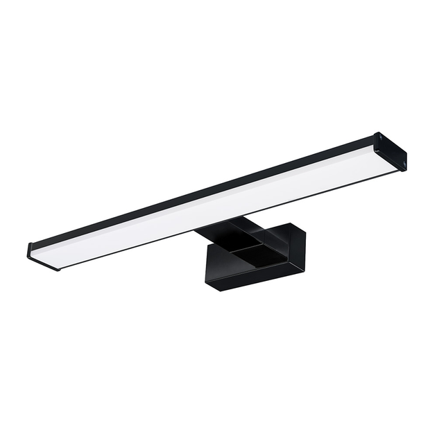 Светильник настенный подсветка зеркал-картин LED HOROZ ELECTRIC "LEYLEK-8" 8W 4200K цвет черный - изображение 1