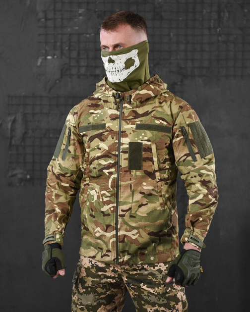 Весенняя тактическая куртка field мультикам XL - изображение 1