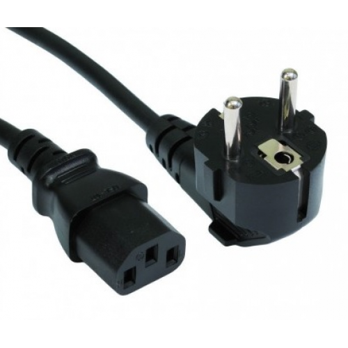 Кабель питания Schuko PC-186 CEE7 / 17-C13, 1.5M, 0.5mm, OEM (евровилка) Q25 / 300 - Фото 1 Кабель питания Schuko PC-186 CEE7 / 17-C13, 1.5M, 0.5mm, OEM (евровилка) Q25 / 300 - изображение 1