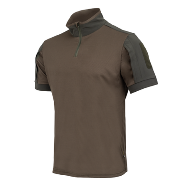 Тактическая рубашка Vik-tailor Убакс с коротким рукавом Олива 48 - изображение 1