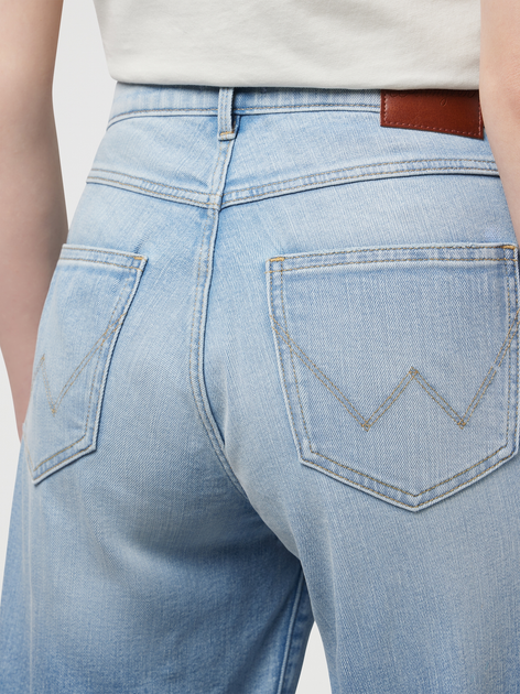 Jeansy regular fit damskie Wrangler 112351745 30/32 Niebieskie (5401019942964) - obraz 5