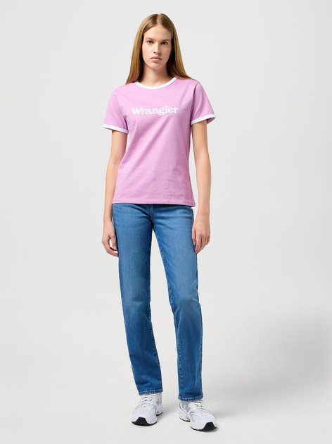 Джинси Regular fit жіночі Wrangler 112351740 28/32 Блакитні (5401019942445) - зображення 3