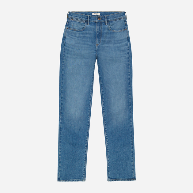 Джинси Regular fit жіночі Wrangler 112351740 28/32 Блакитні (5401019942445) - зображення 6