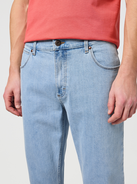 Джинси Regular fit чоловічі Wrangler 112126013 32/32 Блакитні (5400919282064) - зображення 4