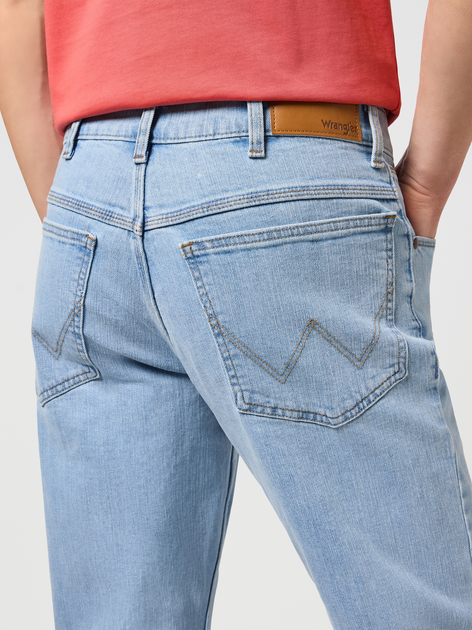 Джинси Regular fit чоловічі Wrangler 112126013 36/34 Сині (5400919282194) - зображення 5