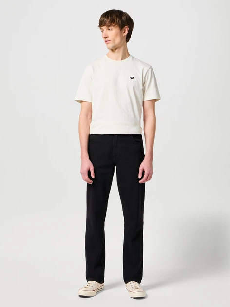 Джинси Regular fit чоловічі Wrangler 112126014 30/32 Чорні (5401019738161) - зображення 3