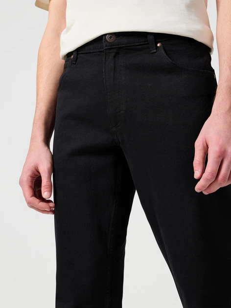 Джинси Regular fit чоловічі Wrangler 112126014 36/32 Чорні (5400852558547) - зображення 4