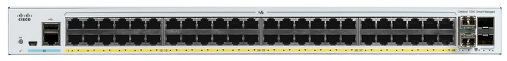 Комутатор Cisco Catalyst C1000-48T-4X-L (889728248631) - зображення 2