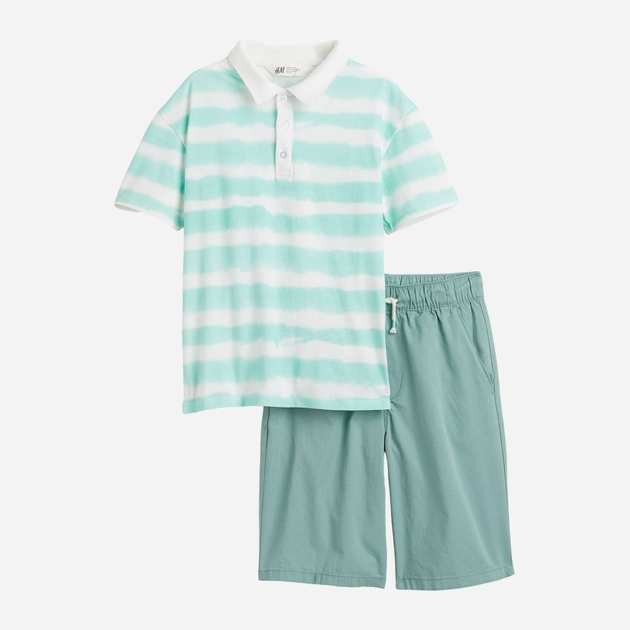 Детский летний комплект (футболка + шорты) для мальчика H&M 061084951 ...