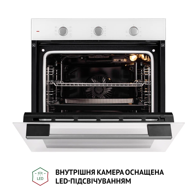 Духова шафа електрична PERFELLI PERLA 6M7 BIANCO - изображение 9