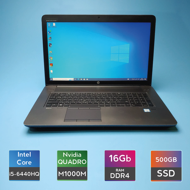 HP ZBook Studio G3 i7 /16Gb/SSD500GB（HP ZBook 17 4th Gen Core i7 