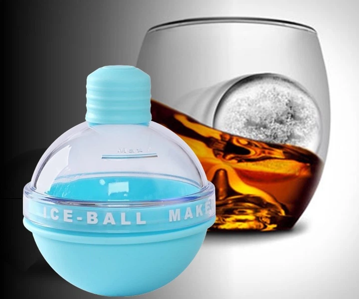 Форма сфера для льоду Ice Ball Maker Blue - Фото 1 Форма сфера для льоду Ice Ball Maker Blue - изображение 1