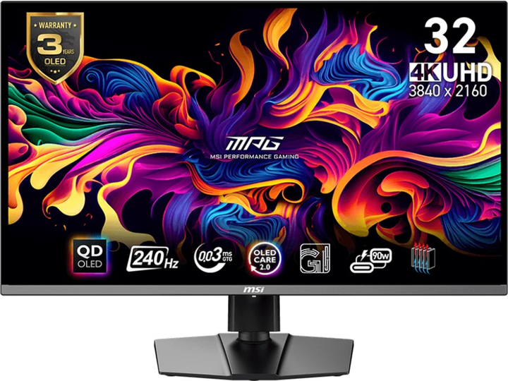 Monitor 31.5" MSI MPG 321URX QD-OLED - obraz 1