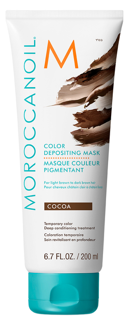 Маска з ефектом кольору Moroccanoil Color Depositing Mask колір Cocoa 200 мл (7290113140721) - зображення 1