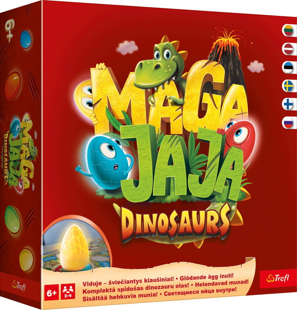 Gra planszowa Trefl Games Maga Jaja Dinosaurs (5900511024708) - obraz 1