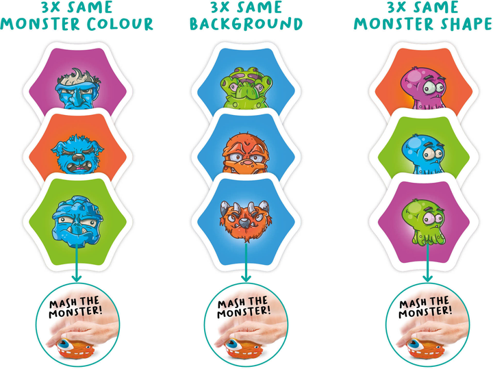 Gra planszowa Flexiq Monster Mash (4743199041015) - obraz 3