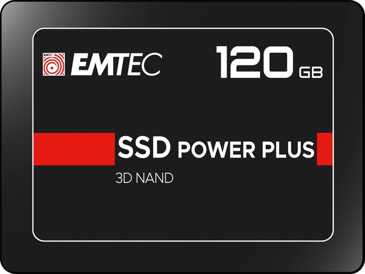 Dysk SSD Emtec X150 Power Plus 120GB 2.5" SATAIII 3D V-NAND (ECSSD120GX150) - obraz 1
