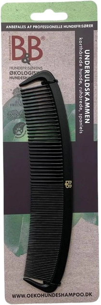 Grzebień B&B Deshedding comb 19 cm (5711746200740) - obraz 1