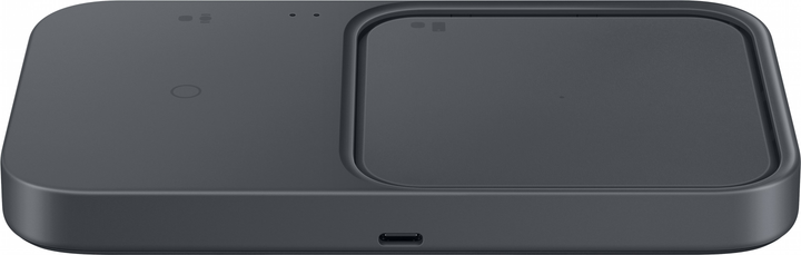 Бездротовий зарядний пристрій Samsung Wireless Charger Duo w/o TA 15 Вт Dark Grey (EP-P5400BBEGEU) - зображення 5
