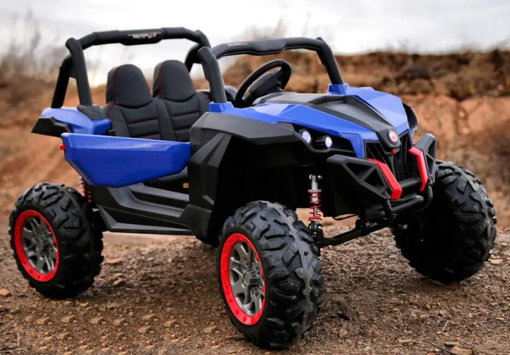 Детский двухместный электромобиль Багги Bambi M 3602EBLR-3 Blue до 50 ...