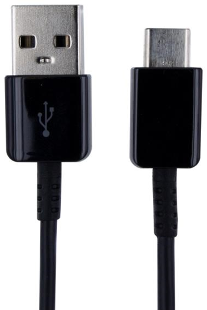 Kabel Samsung USB-A - USB-C 1.5 m Black (EP-DW720CBE) - obraz 1