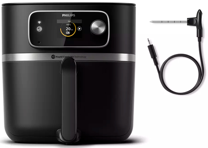 Frytkownica beztluszczowa Philips Combi XXL HD9880/90 - obraz 3