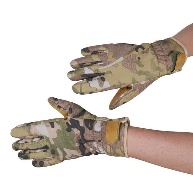 Зимние перчатки Softshell мультикам - зображення 1