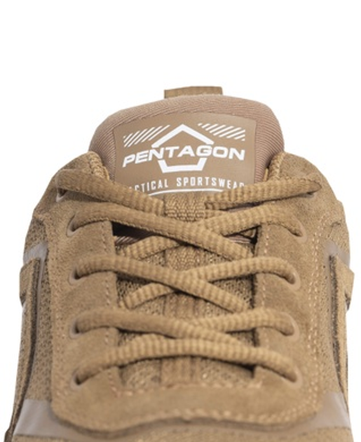 Кроссовки тактические Pentagon Scorpion V2 Suede 4" Coyote 42 (273 мм) - изображение 2